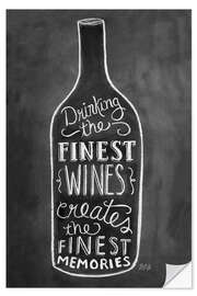 Sticker mural Finest wines