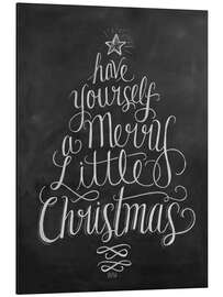 Magnettafel Fröhliche Weihnachten (Englisch)