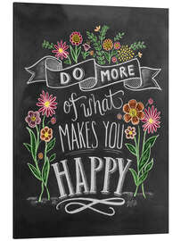 Magnettafel Tu was Dich glücklich macht