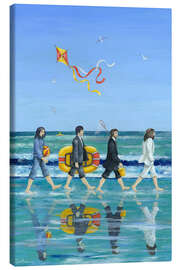 Lærredsbillede  Abbey Road Beach - Peter Adderley