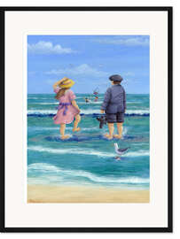 Gerahmter Kunstdruck Das waren noch Zeiten