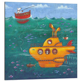 Magnettafel Gelbes Uboot