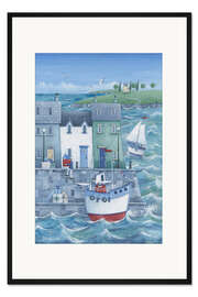 Gerahmter Kunstdruck Geschenke des Hafens - Peter Adderley