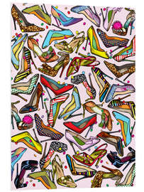 Foam board print Shoe Crazy