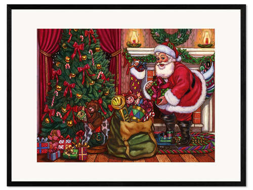 Innrammet kunsttrykk Christmas Eve