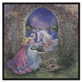 Gerahmter Kunstdruck Die Entzückung