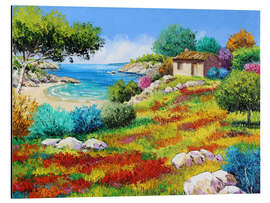 Magnettafel Sonnenaufgang am Strand