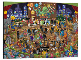 Magnettafel Symphonie der Menschen und Tiere