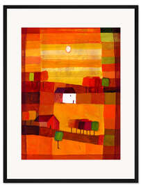 Gerahmter Kunstdruck Herbstsonne II