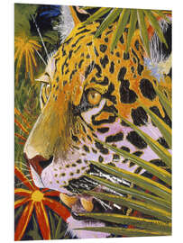 Foam board print Jaguar jungle