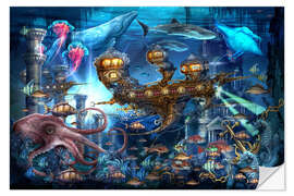 Wall sticker Atlantis Express