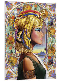 Foam board print Nefertari