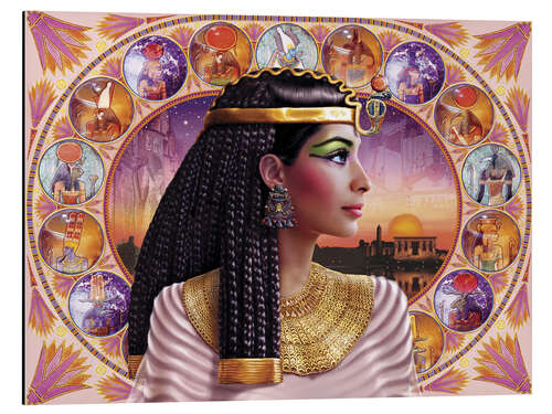 Aluminium print Cleopatra