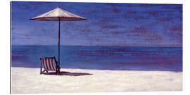 Gallery print Deck chair