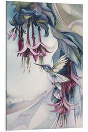 Magnettafel Glückliche Kolibris