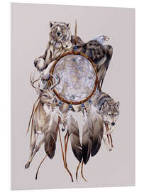 Foam board print Dream catcher