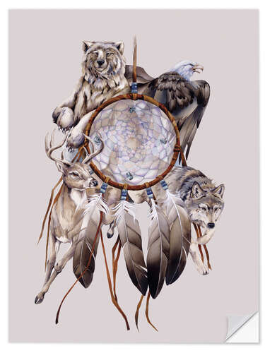 Naklejka na ścianę Dream catcher