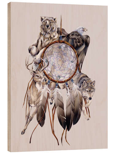 Puutaulu Dream catcher