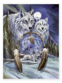 Poster  Wolves - Jody Bergsma