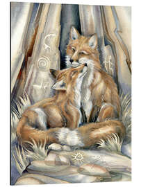 Alumiinitaulu Foxes