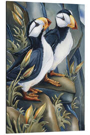 Magnettafel Zwei hübsche Schnäbel