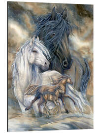 Magnettafel Lauf mit dem Wind