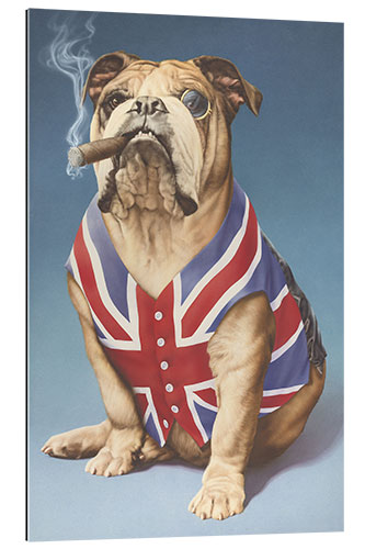 Galleritryk British bulldog