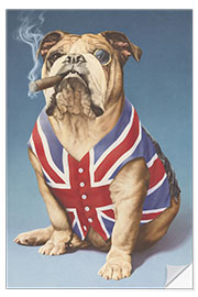 Wall sticker British bulldog