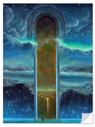 Wall sticker Back to the deep lands I