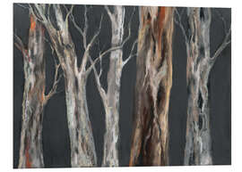 Foam board print Eucalyptus trees