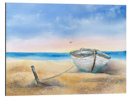 Magnettafel Ruderboot 