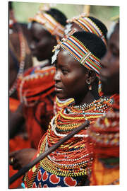 Magnettafel Samburu-Mädchen