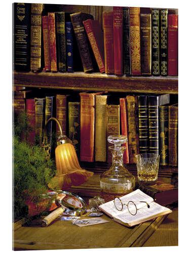 Acrylic print Stamp collection
