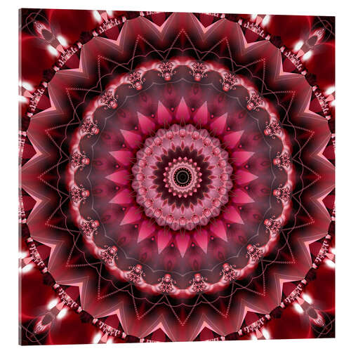 Acrylglasbild Mandala Lebensenergie