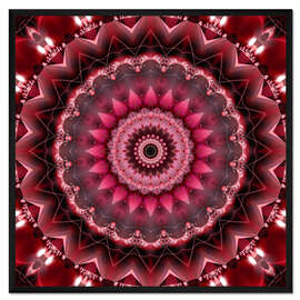 Gerahmter Kunstdruck Mandala Lebensenergie