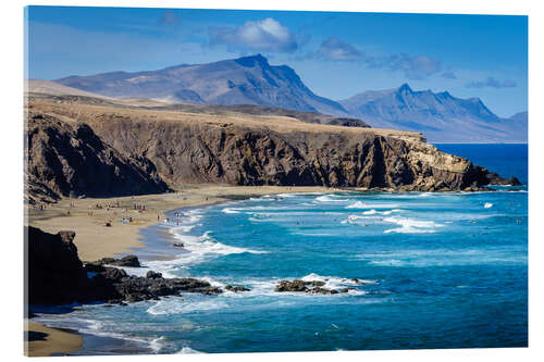 Acrylglasbild Fuerteventura - La Pared