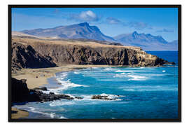 Gerahmter Kunstdruck Fuerteventura - La Pared