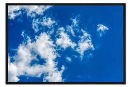 Gerahmter Kunstdruck Himmel II