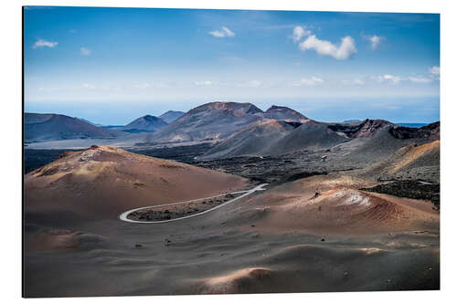 Aluminiumsbilde Timanfaya National park, Lanzarote