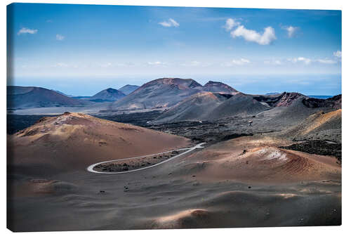 Canvastavla Timanfaya National park, Lanzarote