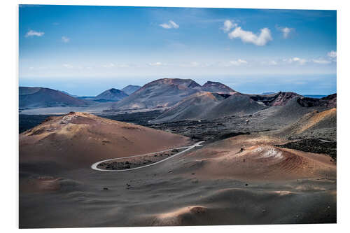 Foam board print Timanfaya National park, Lanzarote