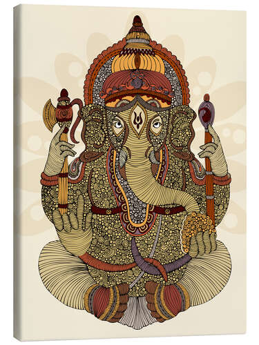 Quadro em tela Ganesha