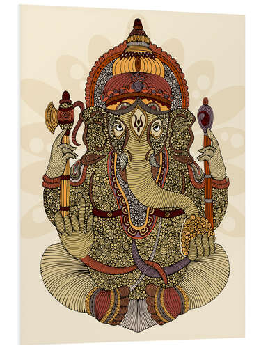 Foam board print Ganesha