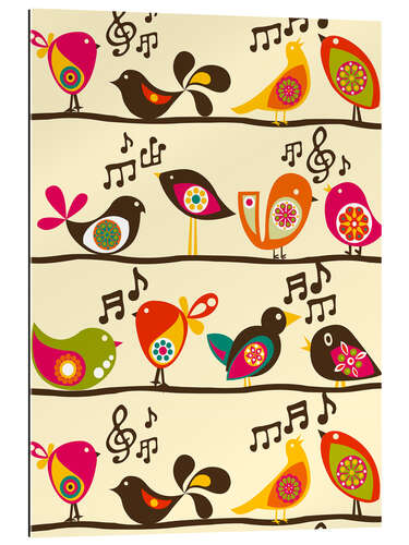 Gallery print Singing birds