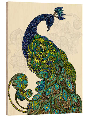 Wood print Eva