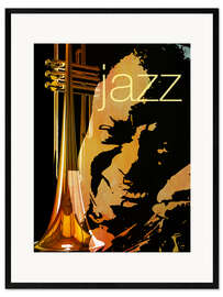 Framed art print Jazz New Orleans