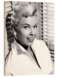 Quadro de madeira Doris Day