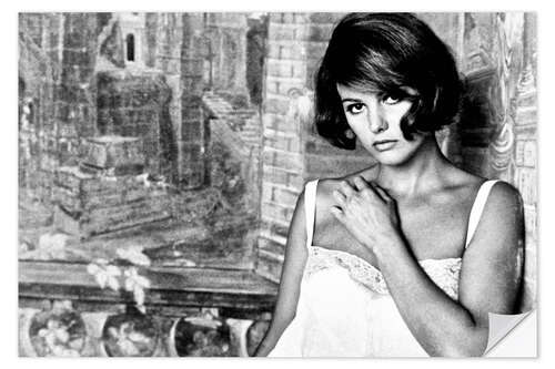 Sticker mural Claudia Cardinale dans Les Deux Rivales