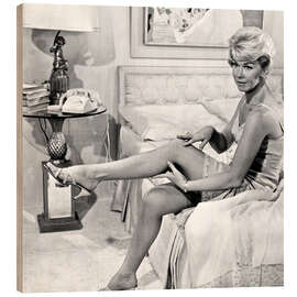 Holzbild Doris Day - Pillow Talk