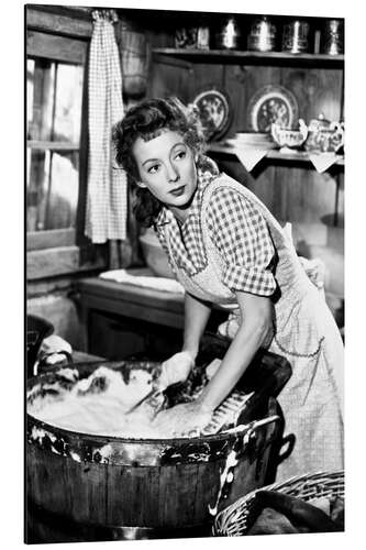 Aluminiumsbilde Mrs. Mike (Evelyn Keyes)